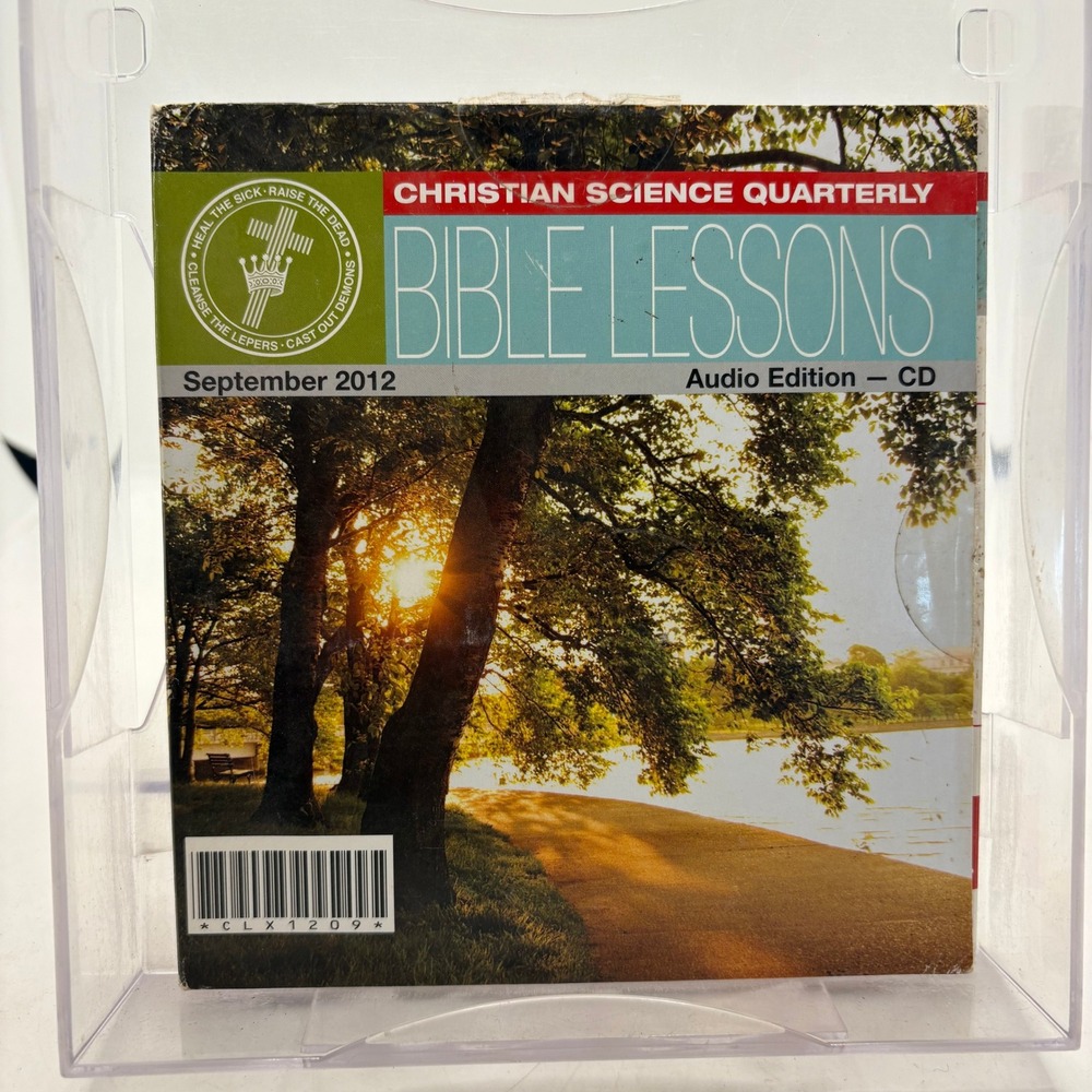 Christian Science Quarterly Bible Lessons Audio Edition CD September 2012
